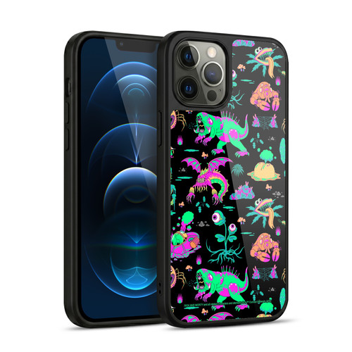 Rick And Morty Season 3 Graphics Aliens Gel Armour Case For Apple iPhone 12 Pro Max