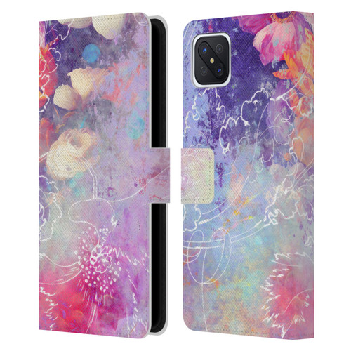 Aimee Stewart Assorted Designs Lily Leather Book Wallet Case Cover For OPPO Reno4 Z 5G