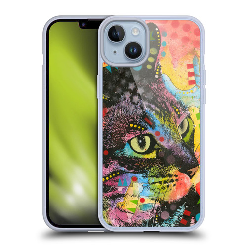 Dean Russo Cats Napy Soft Gel Case for Apple iPhone 14 Plus