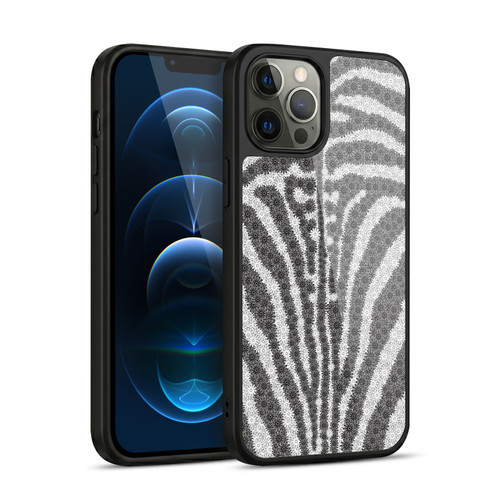 Head Case Designs Floral Camo Print Zebra Gel Armour Case For Apple iPhone 12 Pro Max
