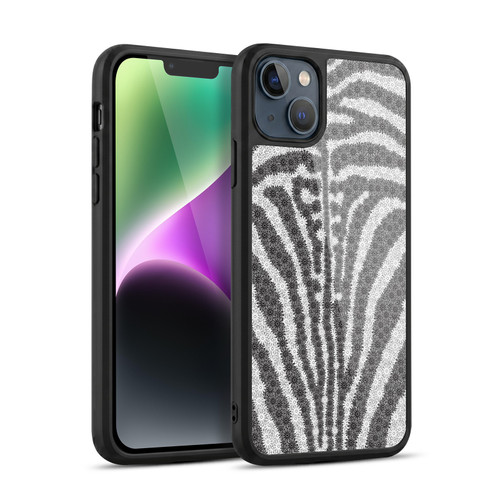 Head Case Designs Floral Camo Print Zebra Gel Armour Case For Apple iPhone 14 Plus