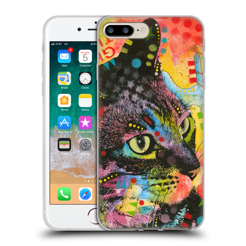 Dean Russo Cats Napy Soft Gel Case for Apple iPhone 7 Plus / iPhone 8 Plus
