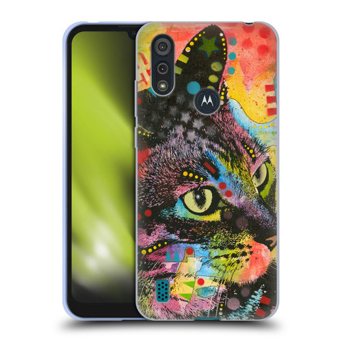 Dean Russo Cats Napy Soft Gel Case for Motorola Moto E6s (2020)