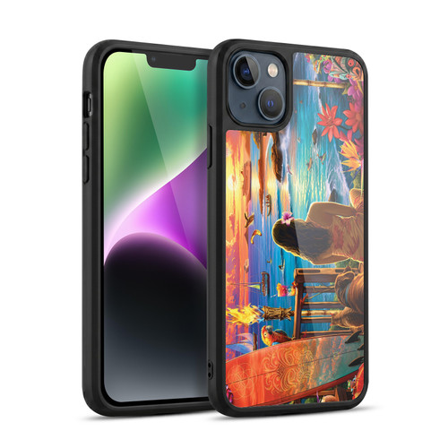 Michael David Ward Humor & Botanicals Paradise Gel Armour Case For Apple iPhone 14 Plus