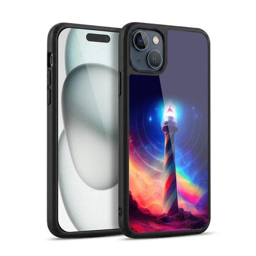 Wumples Cosmic Universe Lighthouse Gel Armour Case For Apple iPhone 15 Plus