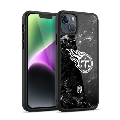 NFL Tennessee Titans Artwork Marble Gel Armour Case For Apple iPhone 14 Plus