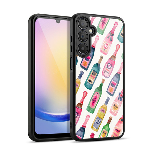 Cat Coquillette Patterns 6 Champagne Pattern Gel Armour Case For Samsung Galaxy A25 5G