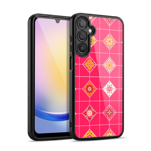 Cat Coquillette Patterns 6 Mexican Tile 3 Gel Armour Case For Samsung Galaxy A25 5G