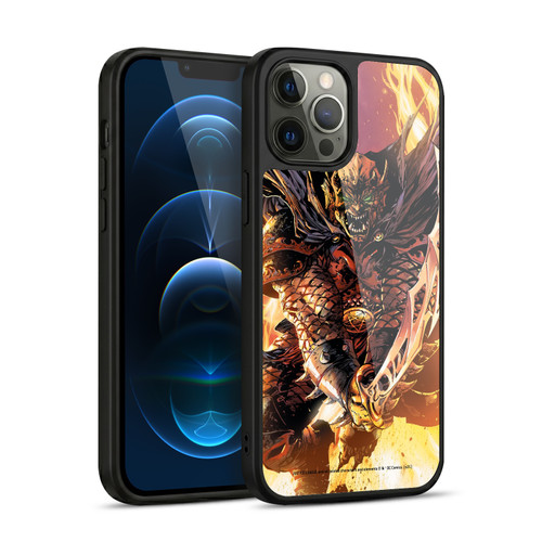 Justice League DC Comics Dark Comic Art Etrigan Demon Knights Gel Armour Case For Apple iPhone 12 Pro Max
