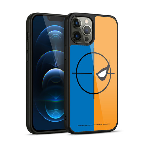 Justice League DC Comics Deathstroke Comic Art Logo Gel Armour Case For Apple iPhone 12 Pro Max