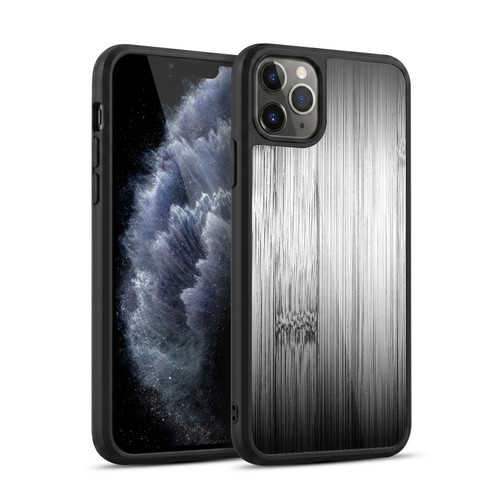 PLdesign Wood Prints Bamboo Burnt Gray Ombre Gel Armour Case For Apple iPhone 11 Pro Max