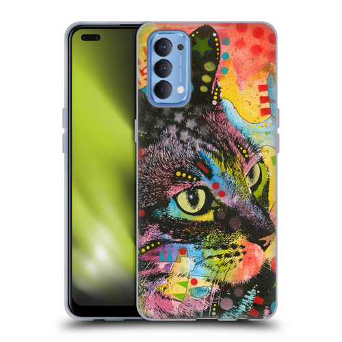 Dean Russo Cats Napy Soft Gel Case for OPPO Reno 4 5G