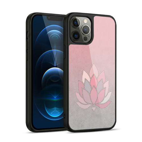 LebensArt Pastels Lotus Gel Armour Case For Apple iPhone 12 Pro Max