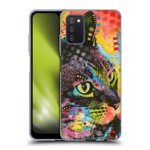 Dean Russo Cats Napy Soft Gel Case for Samsung Galaxy A03s (2021)