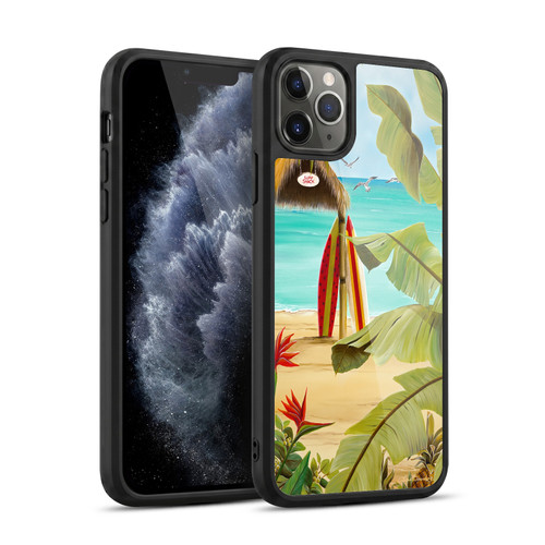Lisa Sparling Birds And Nature Surf Shack Gel Armour Case For Apple iPhone 11 Pro Max