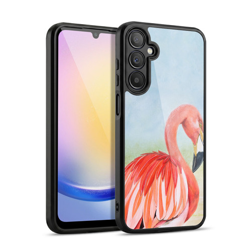 Lisa Sparling Birds And Nature Flamingo Gel Armour Case For Samsung Galaxy A25 5G
