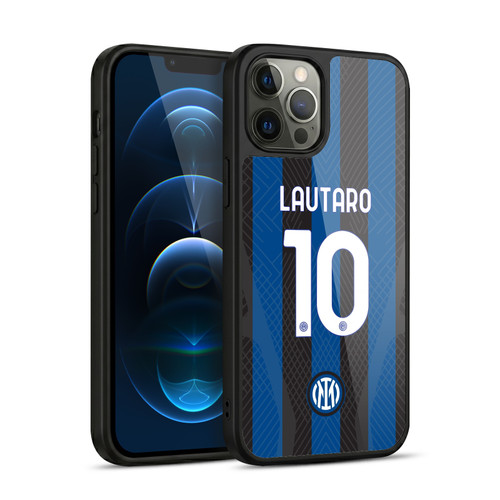 Fc Internazionale Milano 2022/23 Players Home Kit Lautaro Martínez Gel Armour Case For Apple iPhone 12 Pro Max