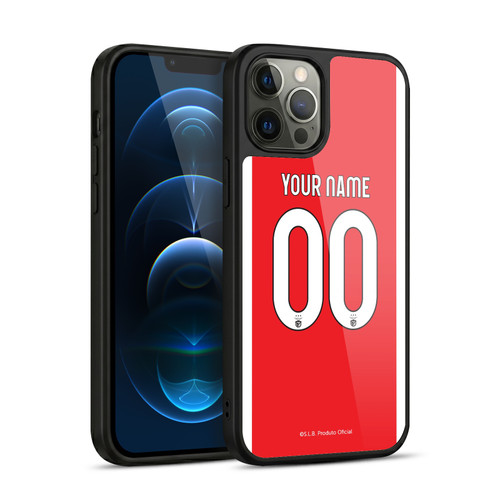 Custom Customised Personalised S.L. Benfica 2021/22 Kit Home Gel Armour Case For Apple iPhone 12 Pro Max