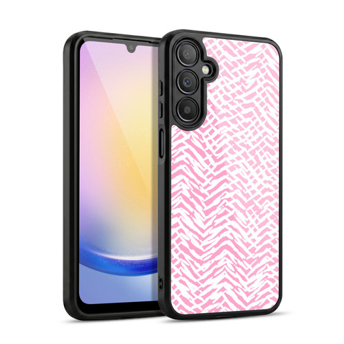 Ninola Patterns 4 Leopard Marks Pink Gel Armour Case For Samsung Galaxy A25 5G