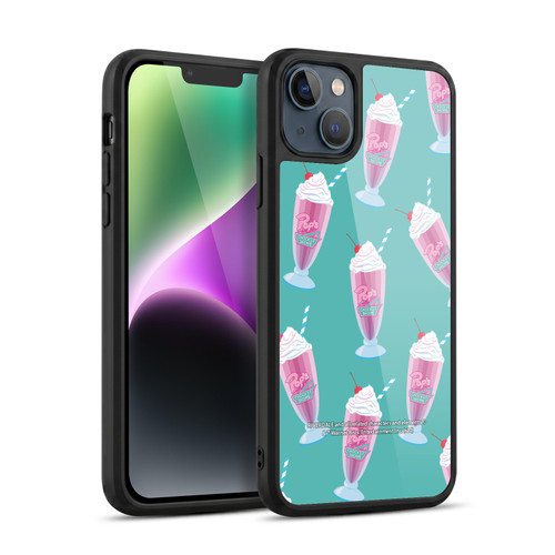 Riverdale Graphics 2 Pop's Milkshake Pattern Gel Armour Case For Apple iPhone 14 Plus