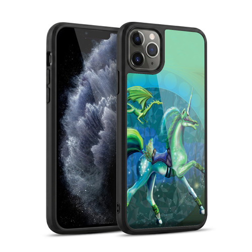Rose Khan Unicorns Green Summer Gel Armour Case For Apple iPhone 11 Pro Max