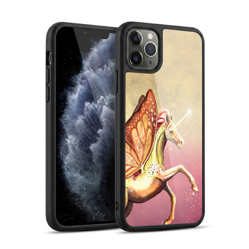 Rose Khan Unicorns Orange Tiger Lily Gel Armour Case For Apple iPhone 11 Pro Max