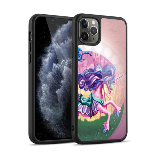 Rose Khan Unicorns Pink Spring Gel Armour Case For Apple iPhone 11 Pro Max