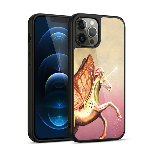 Rose Khan Unicorns Orange Tiger Lily Gel Armour Case For Apple iPhone 12 Pro Max