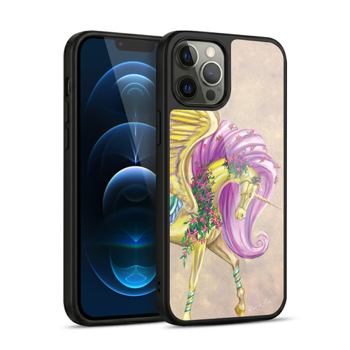Rose Khan Unicorns Yellow Pegasus Gel Armour Case For Apple iPhone 12 Pro Max