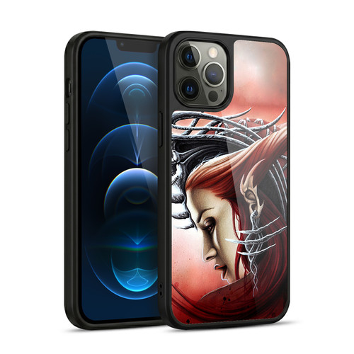 Sarah Richter Gothic Demon Girl Gel Armour Case For Apple iPhone 12 Pro Max