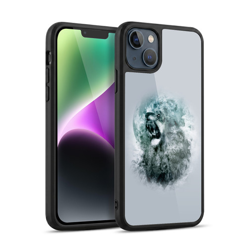 Riza Peker Animal Abstract Roaring Clouds Gel Armour Case For Apple iPhone 14 Plus
