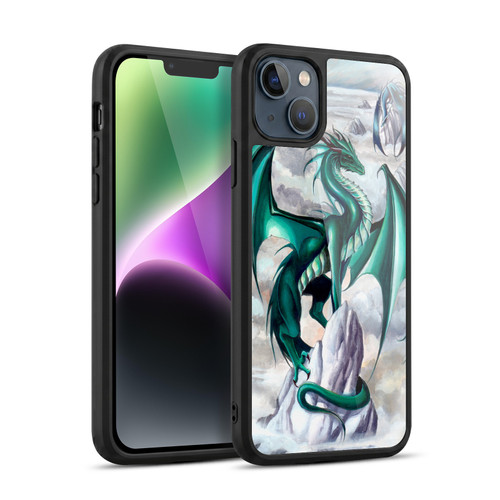 Ruth Thompson Dragons 2 Green Gel Armour Case For Apple iPhone 14 Plus