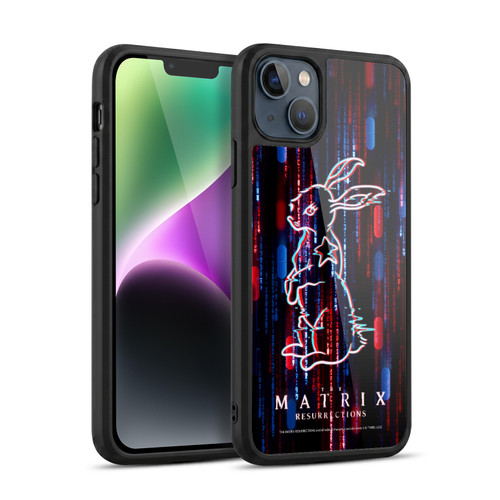 The Matrix Resurrections Key Art Choice Is An Illusion Gel Armour Case For Apple iPhone 14 Plus