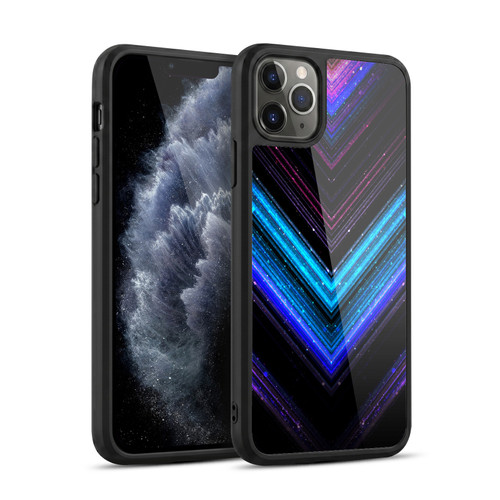 PLdesign Sparkly Metallic Blue And Purple Gel Armour Case For Apple iPhone 11 Pro Max