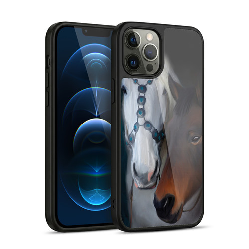 Simone Gatterwe Nature Portraits III Painted Horse Gel Armour Case For Apple iPhone 12 Pro Max