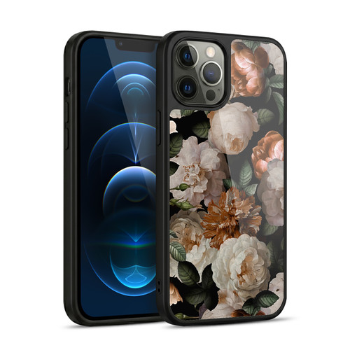 UtArt Antique Flowers Carnations And Garden Roses Gel Armour Case For Apple iPhone 12 Pro Max