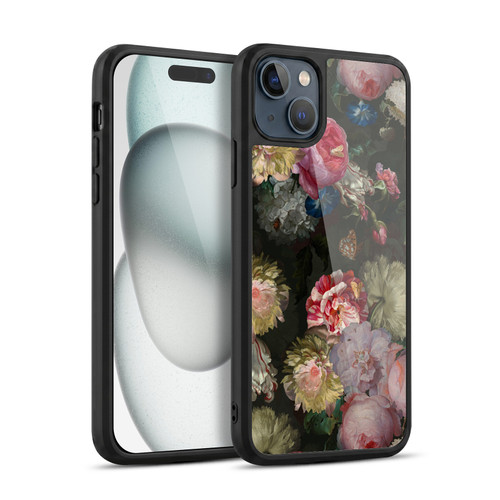 UtArt Antique Flowers Bouquet Gel Armour Case For Apple iPhone 15 Plus