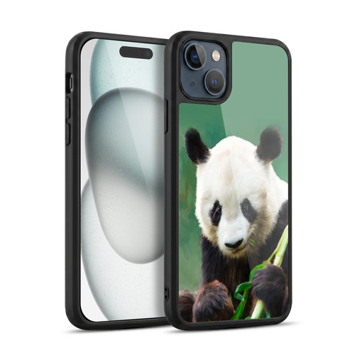 Simone Gatterwe Nature Series Panda Gel Armour Case For Apple iPhone 15 Plus