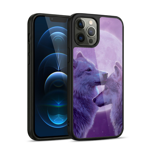 Vincent Hie Canidae Loving Wolves Gel Armour Case For Apple iPhone 12 Pro Max