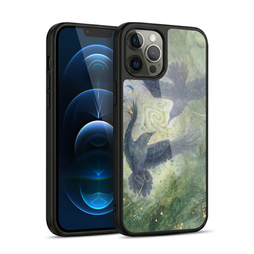 Stephanie Law Graphics Huginn And Muninn Gel Armour Case For Apple iPhone 12 Pro Max