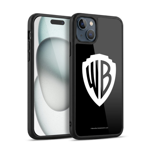 Warner Bros. Shield Logo Black Gel Armour Case For Apple iPhone 15 Plus