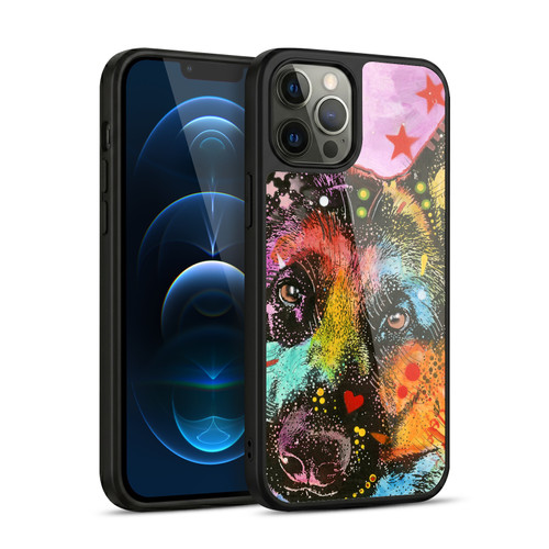 Dean Russo Dogs German Shepherd Gel Armour Case For Apple iPhone 12 Pro Max