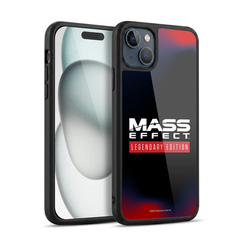 EA Bioware Mass Effect Legendary Graphics Logo Gel Armour Case For Apple iPhone 15 Plus