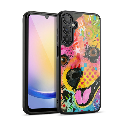 Dean Russo Dogs Pomeranian Gel Armour Case For Samsung Galaxy A25 5G