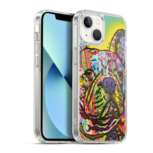 Dean Russo Dogs French Bulldog Soft Gel Case for Apple iPhone 13