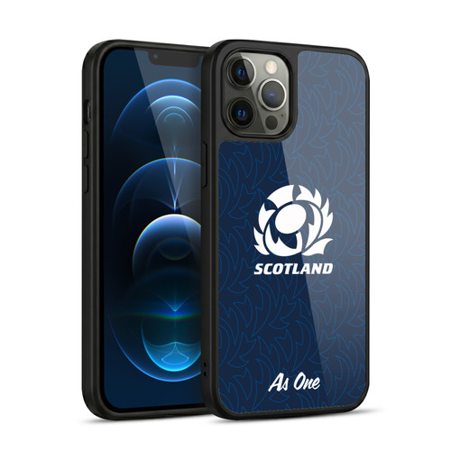 Scotland Rugby Graphics Pattern Gel Armour Case For Apple iPhone 12 Pro Max