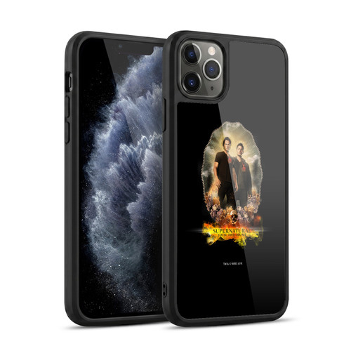 Supernatural Vectors Dean & Sam Halo Gel Armour Case For Apple iPhone 11 Pro Max