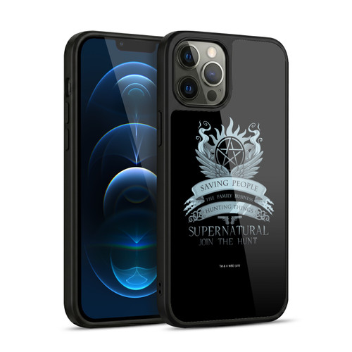 Supernatural Vectors Saving People Logo Gel Armour Case For Apple iPhone 12 Pro Max