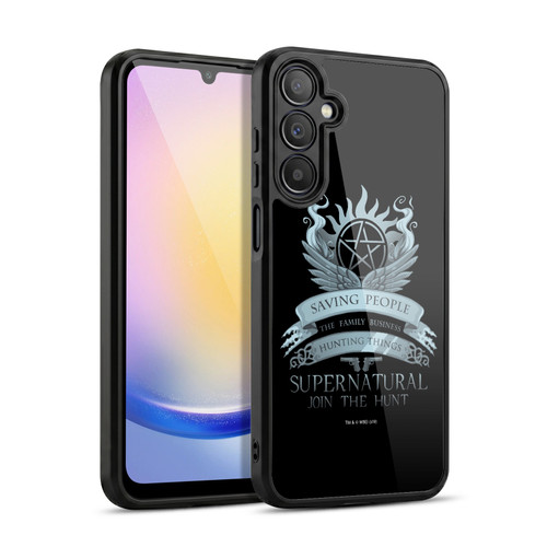 Supernatural Vectors Saving People Logo Gel Armour Case For Samsung Galaxy A25 5G