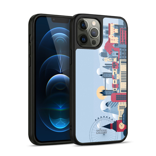 The National Gallery Art London Skyline Gel Armour Case For Apple iPhone 12 Pro Max